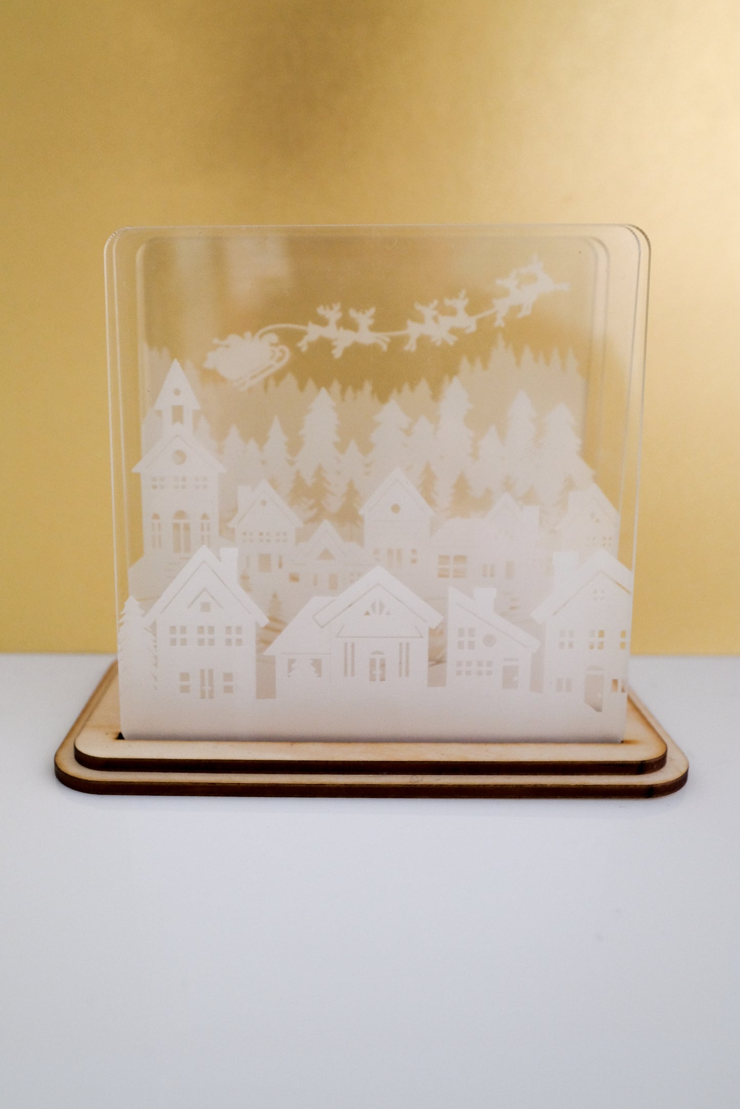 Xeo Christmas Coasters - Acrylic